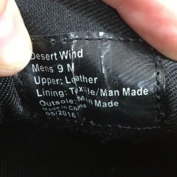 Kenneth Cole Reaction Black Leather Chukka Boot Mens 9M Lace Up Shoes - Picture 10 of 12